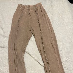 Flattering Flare Leg Brown Yoga pants